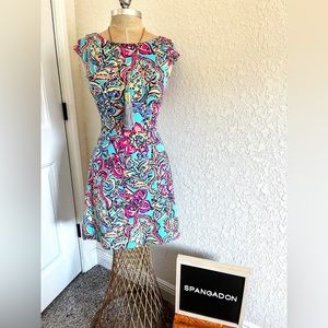 Lilly Pulitzer Briella Dress in Bait and Switch Size XS